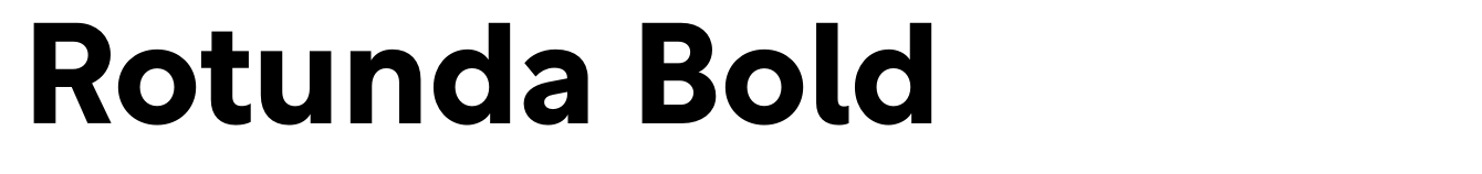 Rotunda Bold